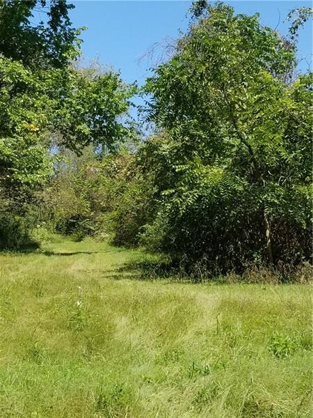 Top view of land.  Wooded and private.  Rt 136 & L
