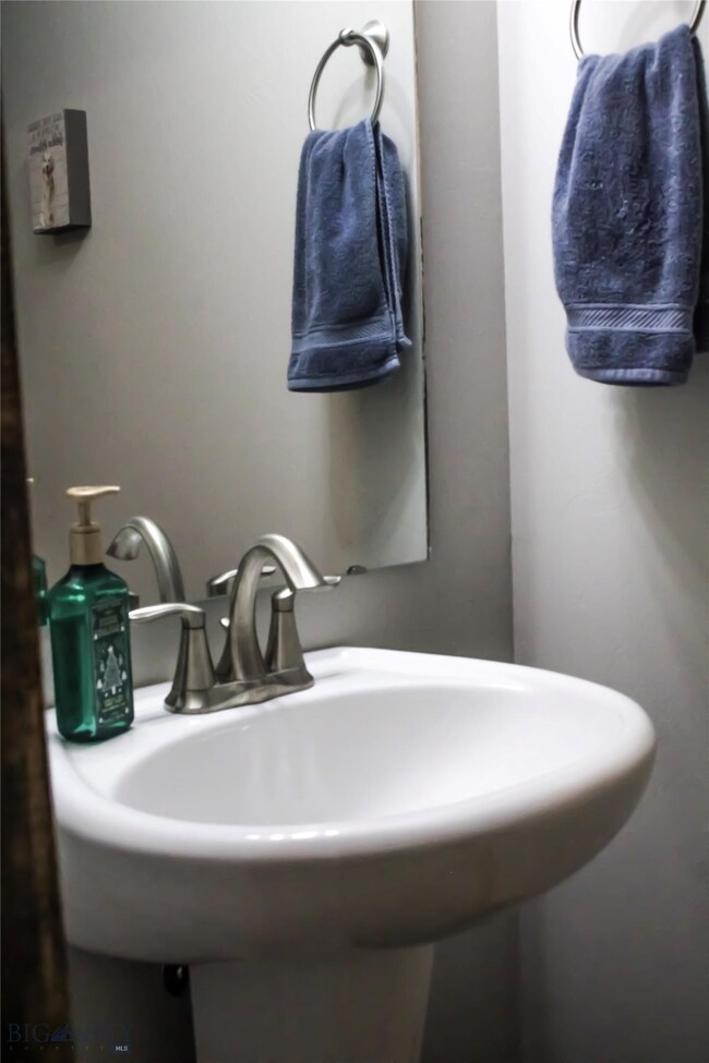 Main floor half bath