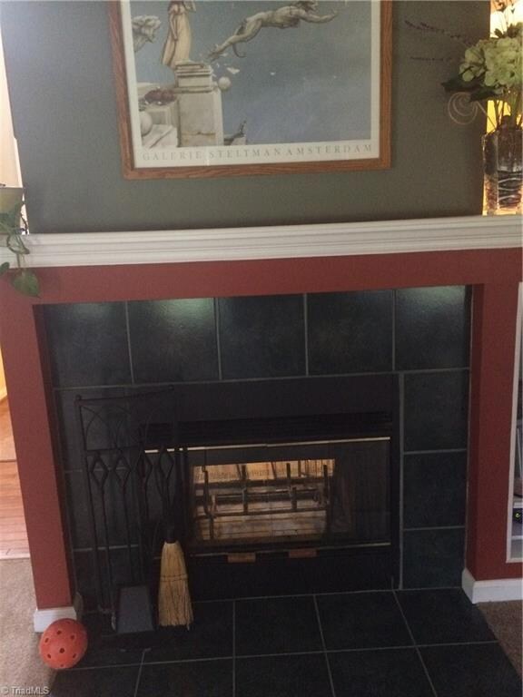 Great Room Side Fireplace
