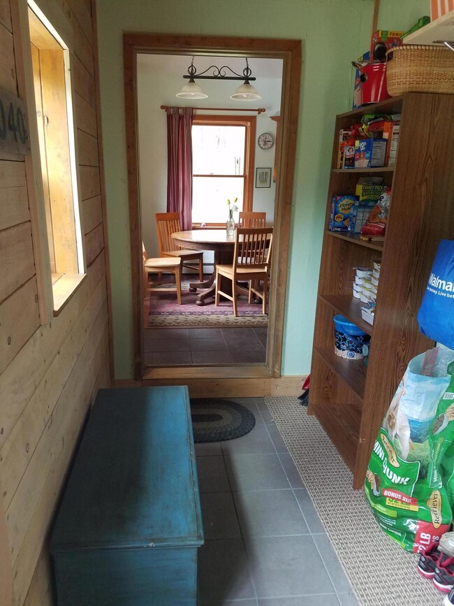 Mudroom to kitchen