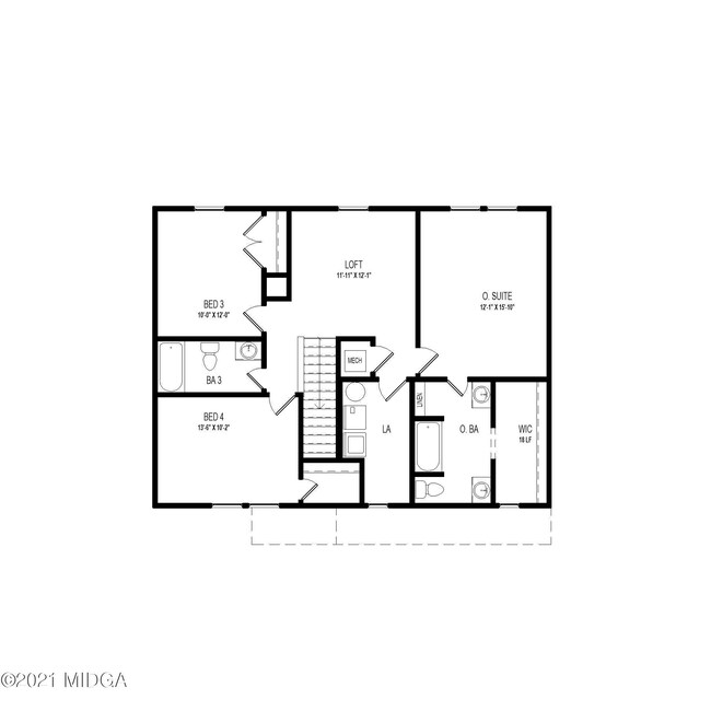 1802 2-Car - Floor Plan - BROCHURE - GRP