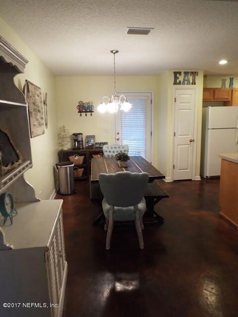 dining area view from front door