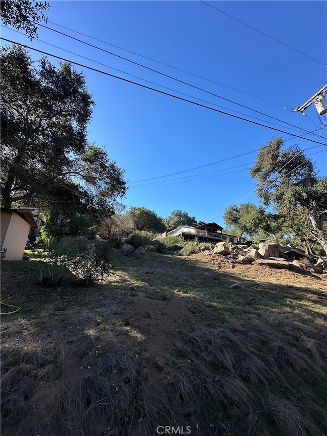 Looking at the lot from the street