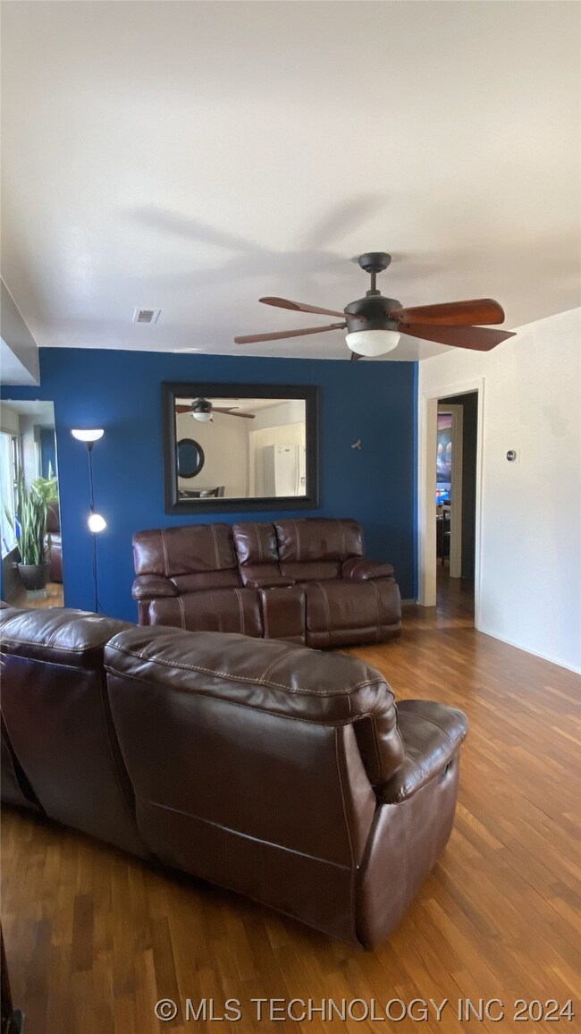 View from front entry door