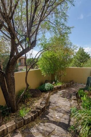 Courtyard path