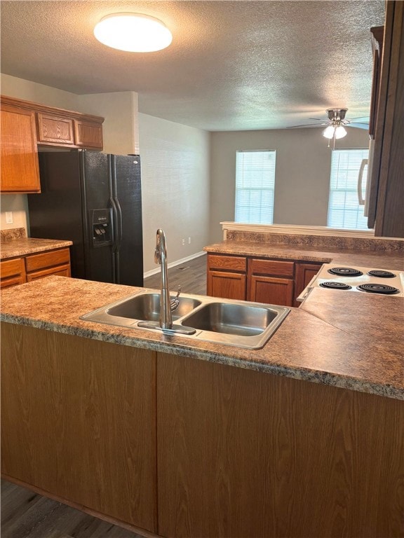 View of kitchen to Living Room