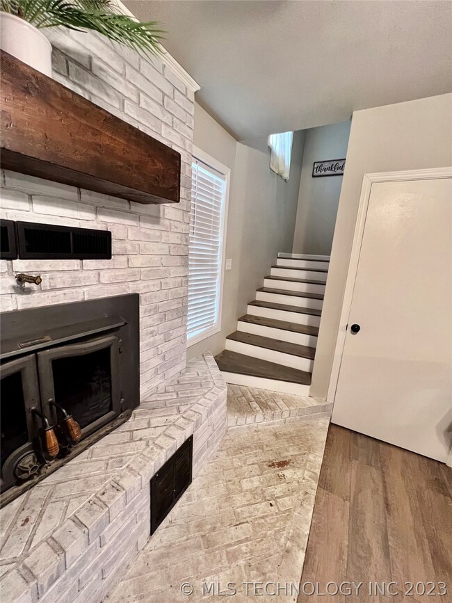 living room upstairs access