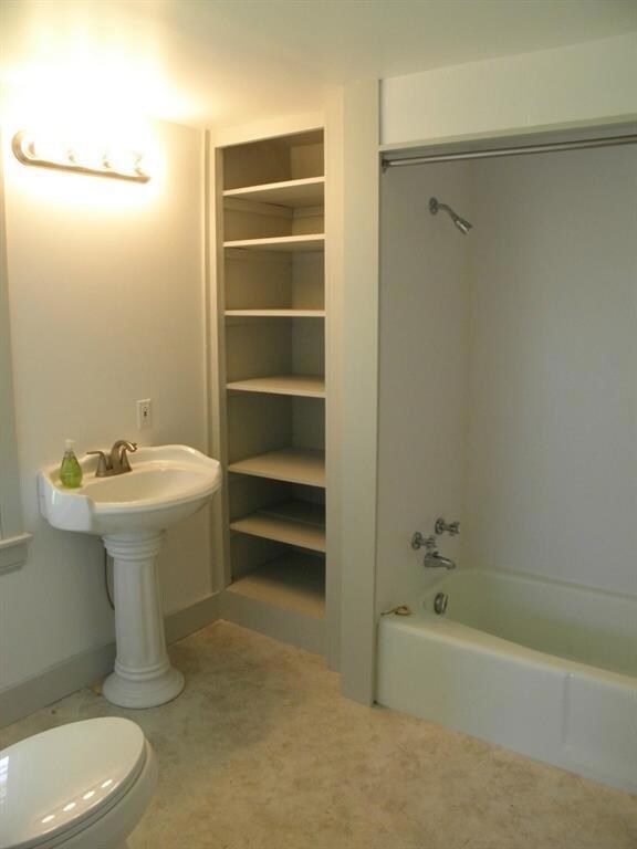 Downstairs full bath has been...