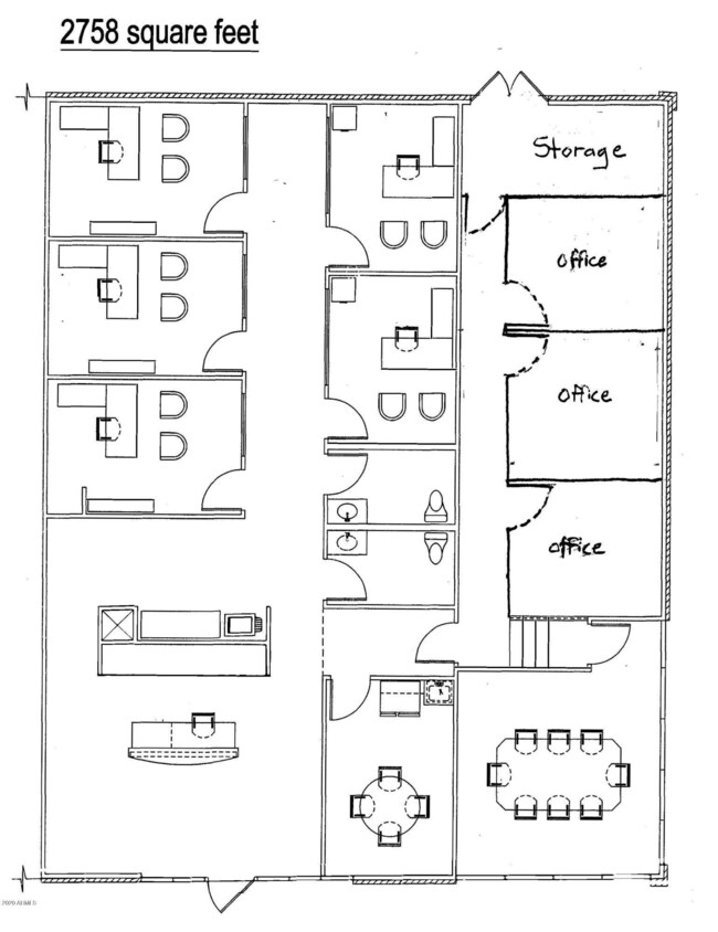 4860 Baseline Suite 107 - Floor Plan
