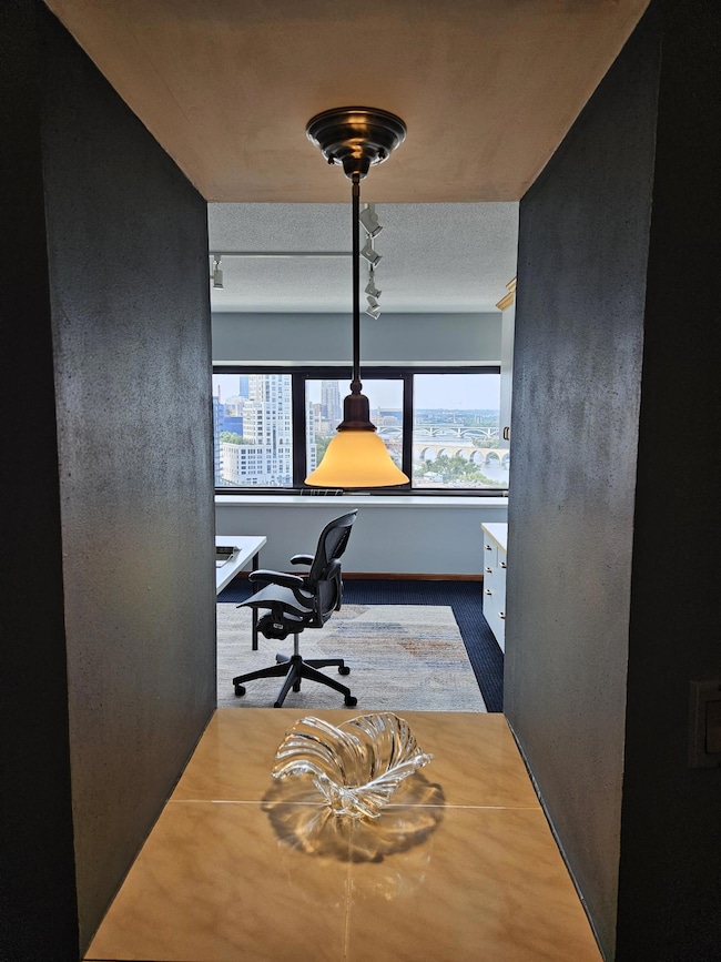 Your first glimpse of downtown upon entering your unit.