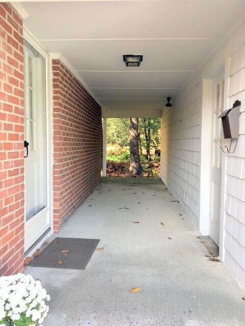 House & garage entry