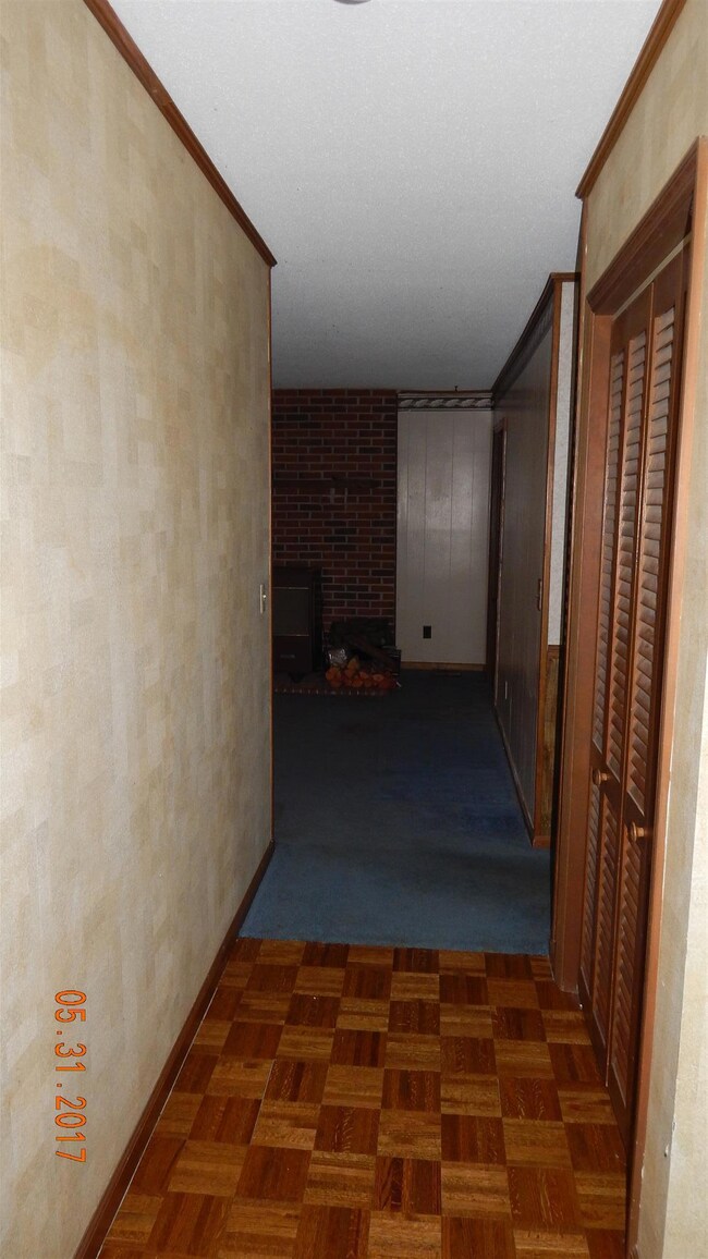 The front door entryway welcomes you! 