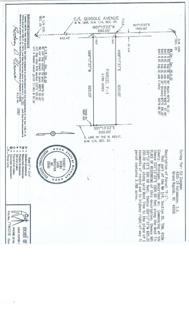 Photo of survey