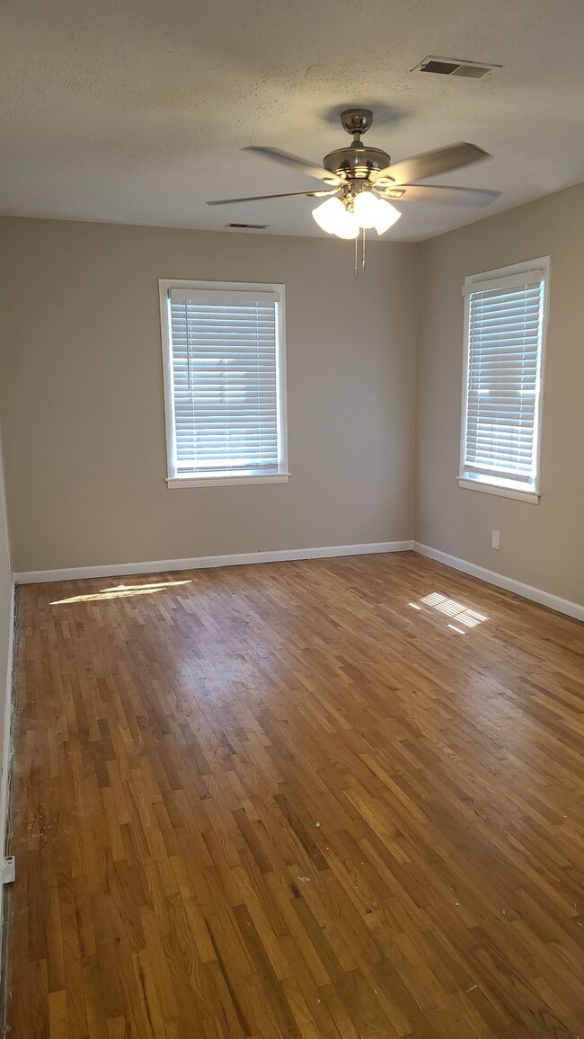 Original Hardwood floors in the master Bedroom