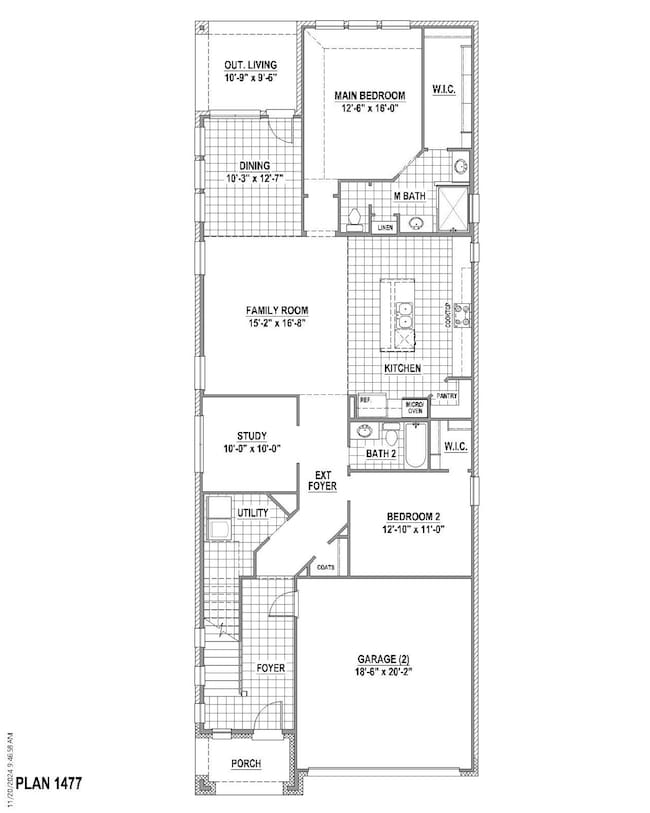 1st Level Floor Plan