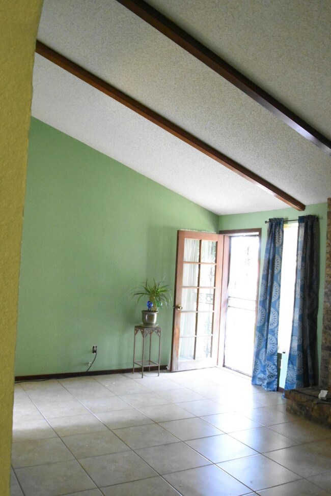 High vaulted ceilings