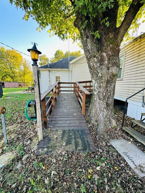 1 bed/1 bath partial singlewide.