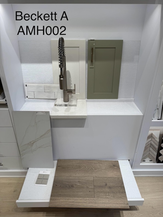 Bathroom featuring wood finished floors