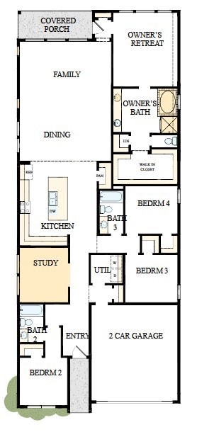 The success of a floor plan is the way you can mov