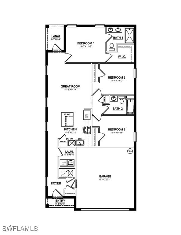 View of layout