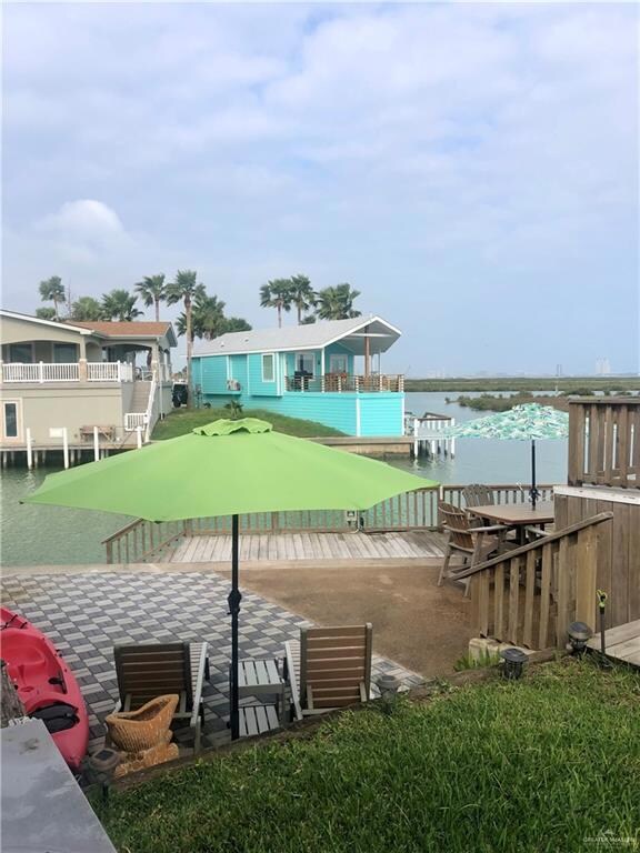 Spacious deck