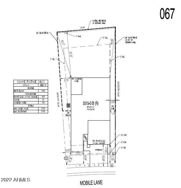 Plot Plan