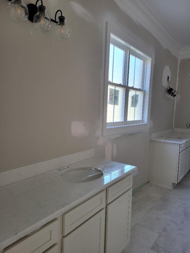 Primary bath.  Large tub on its way