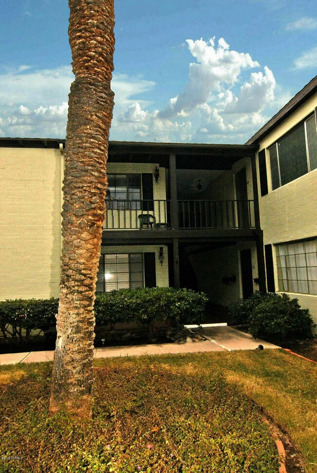 View of the Front of Unit 216