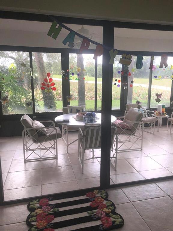 the patio