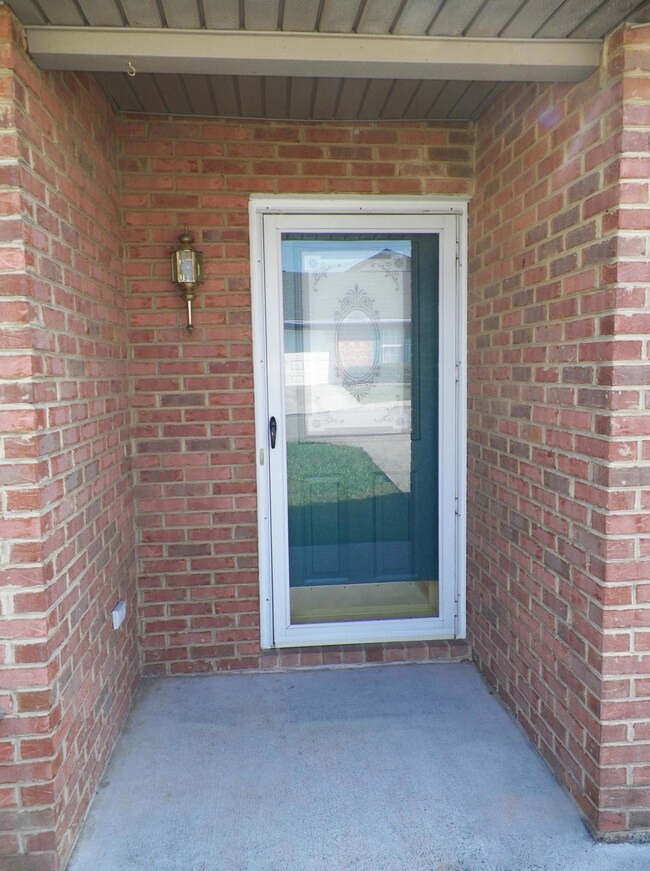 Covered front porch