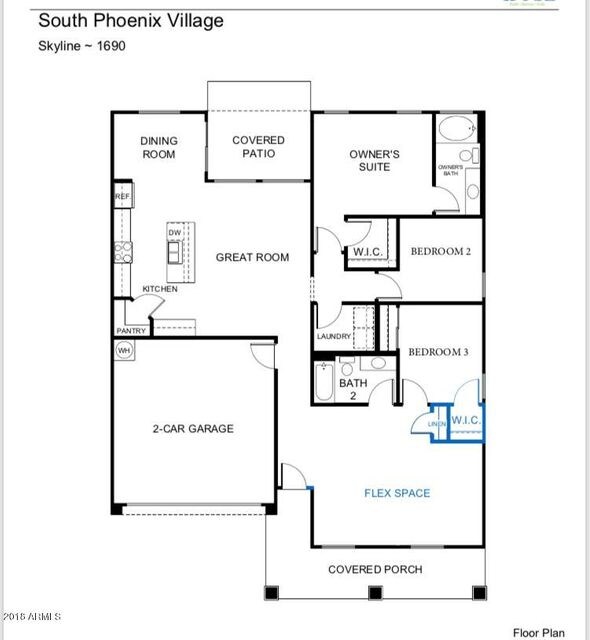 2410 E Wier floor plan
