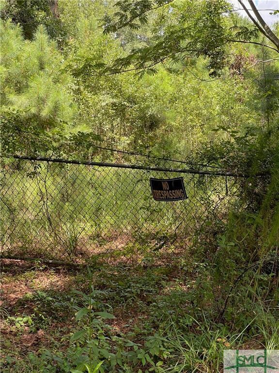 Gate to the entrance of the property