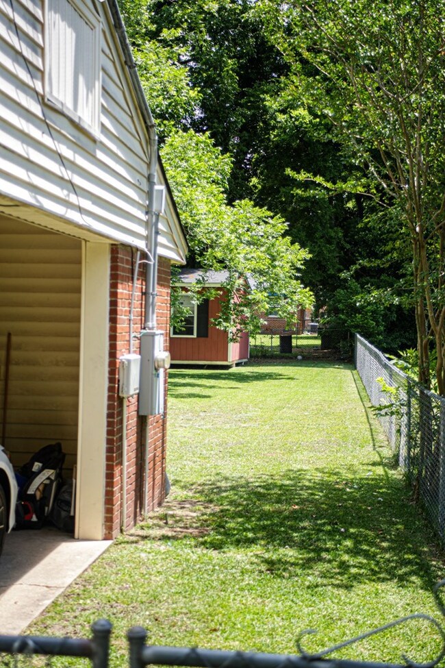 Walkway to Backyard