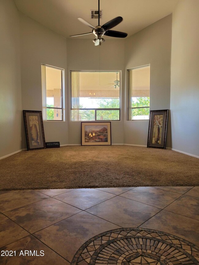FORMAL LIVING ROOM AT GRAND ENTRANCE