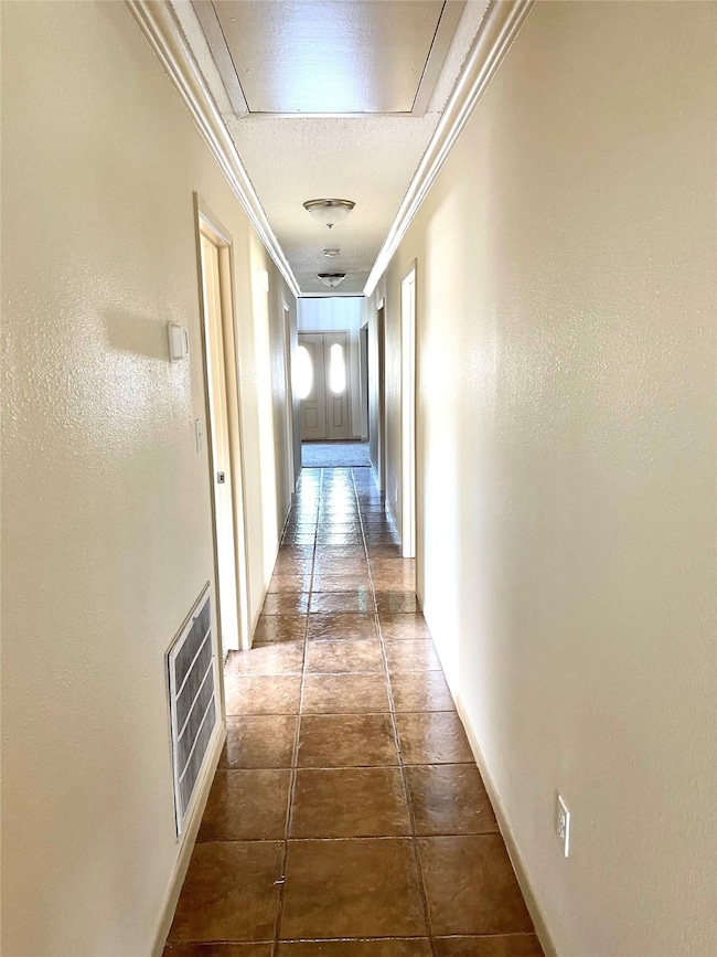 Hallway from the back room