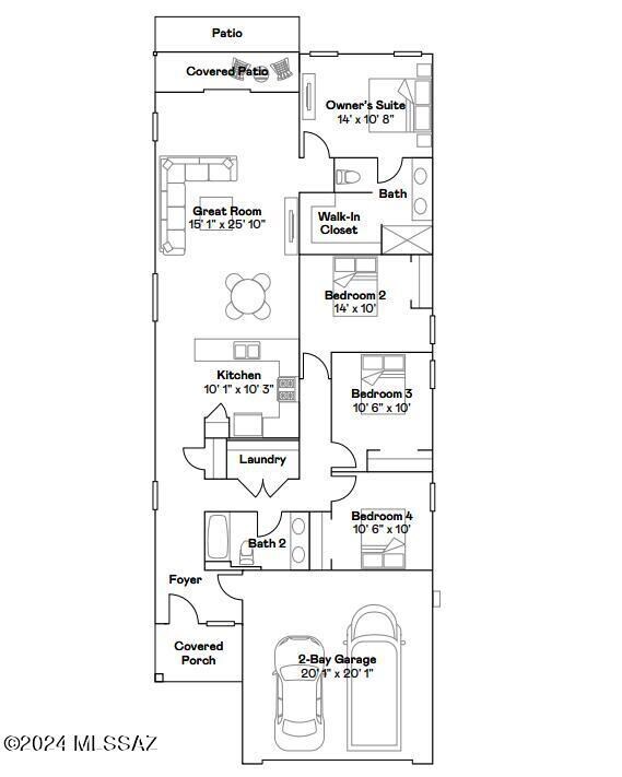 Carson B Floorplan