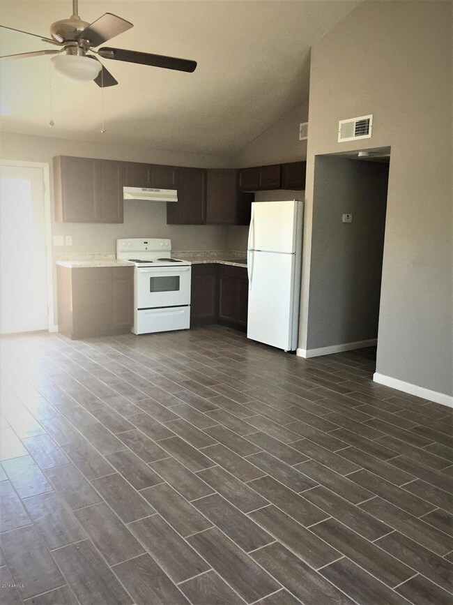 Living-Kitchen New Wood Grain Tile thru