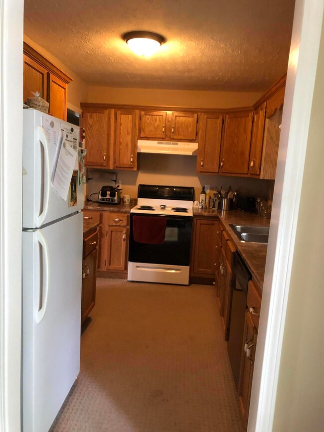 Kitchen from dining area