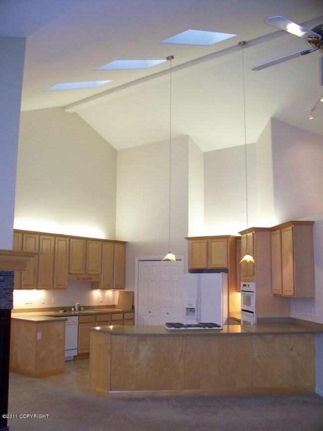 Kitchen 3 w/skylites