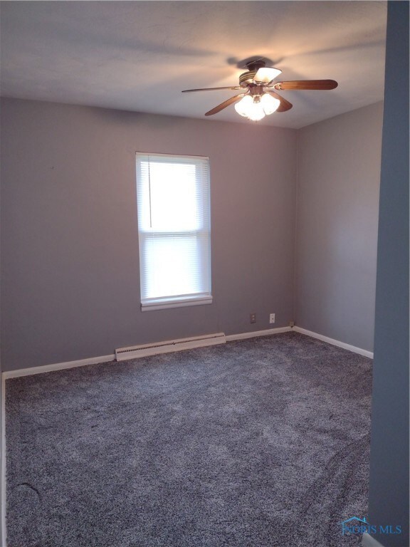 3rd bedroom opened up to be a den or office area.