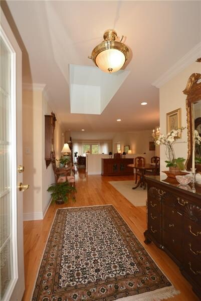 Wide entry is welcoming.