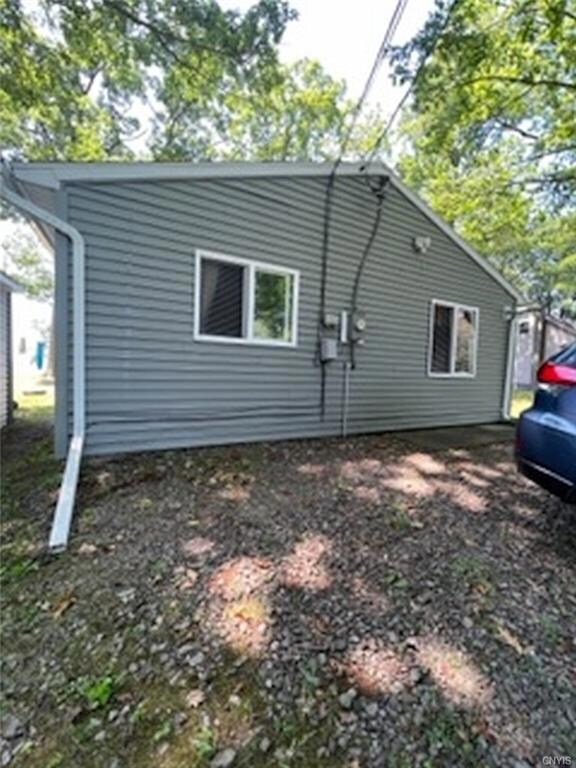 Side of house