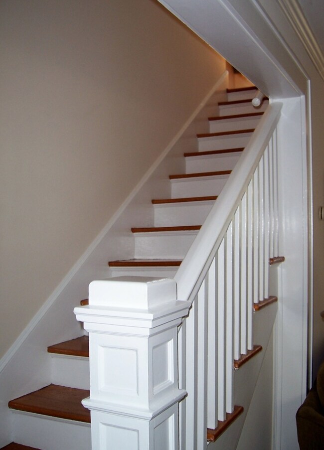 open staircase