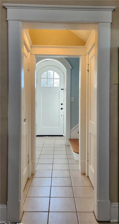 View from Kitchen to Entrance Foyer