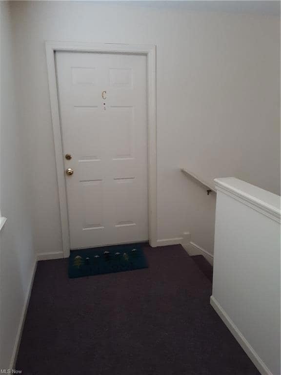 2nd-floor entry door