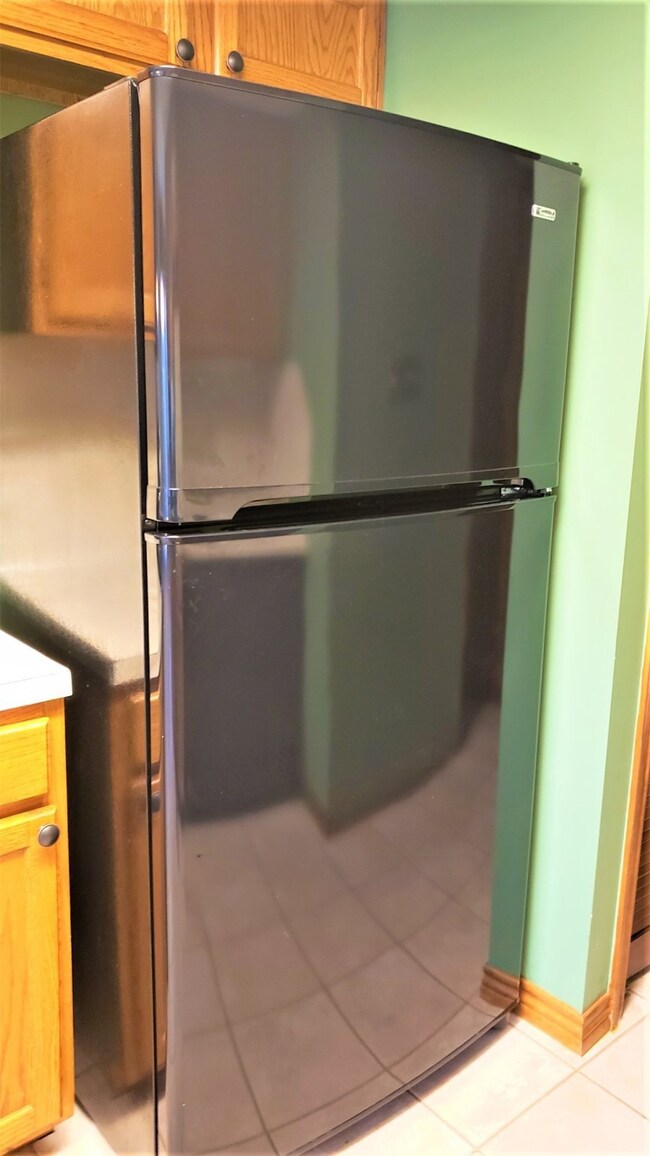 This refrigerator is included