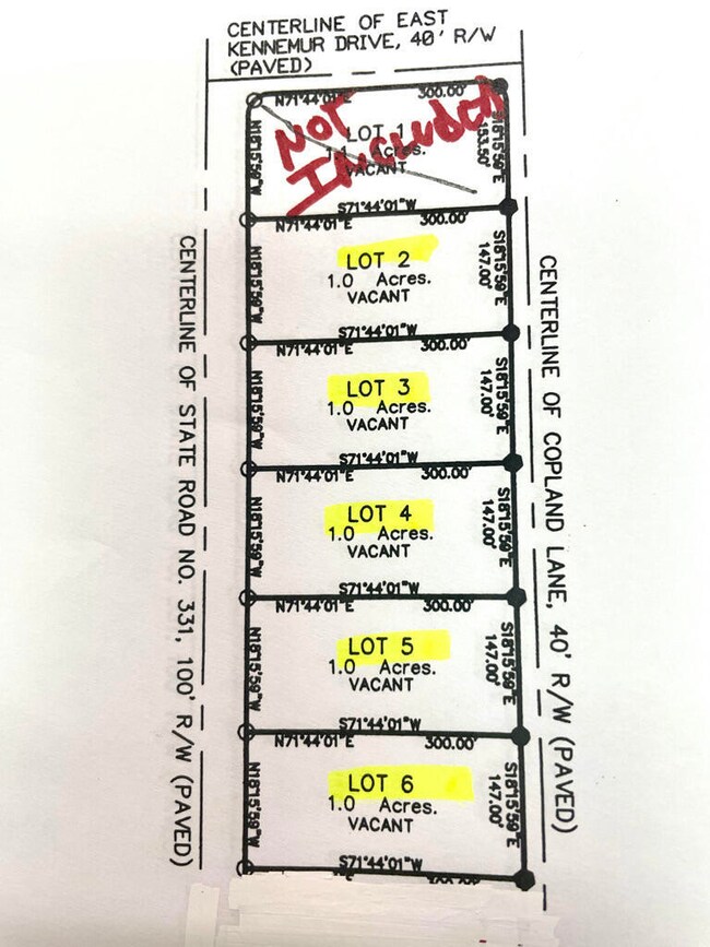 survey lots 2,3,4,5,& 6 36B7B31D-4B23-4