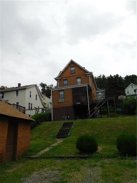 Back Yard and Off Street Parking