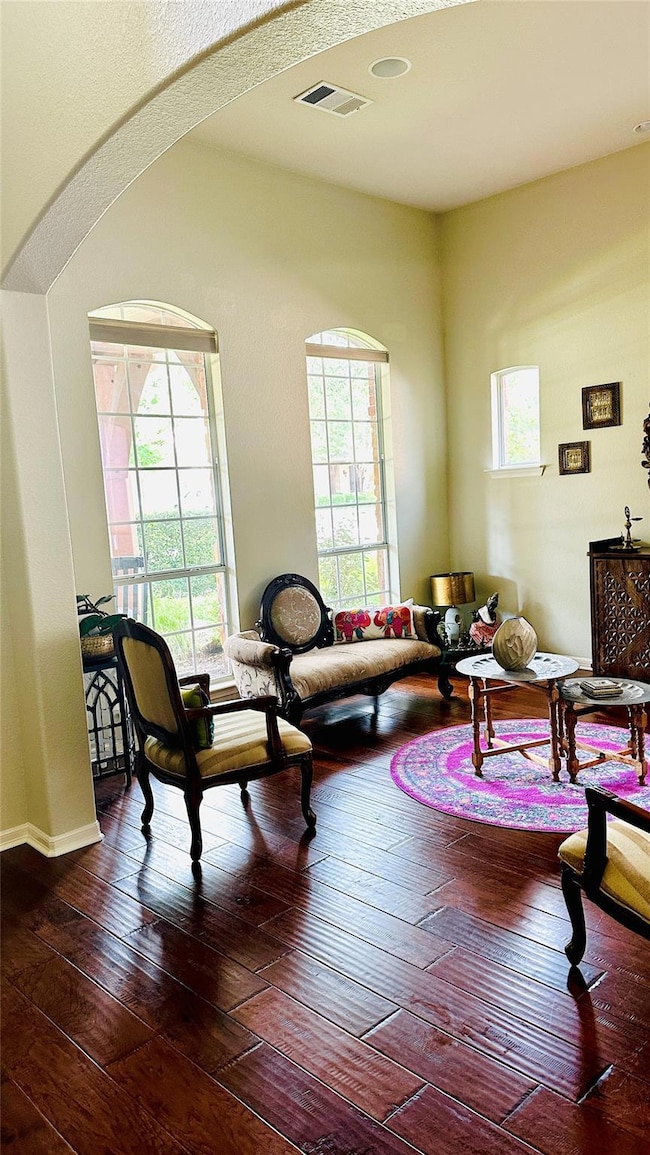 Living area with healthy amount of natural light,