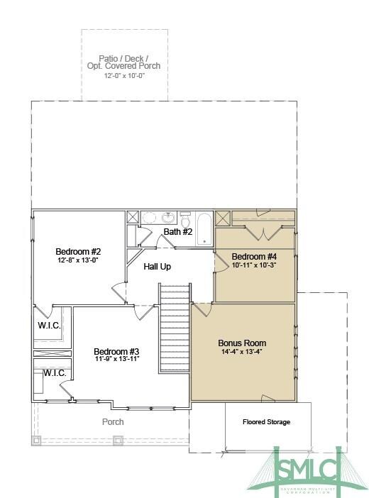 Second Floor Layout